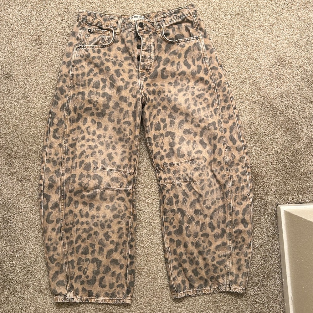 We The Free Animal Print Jeans